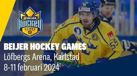 beijer hockey games 2024 spelschema